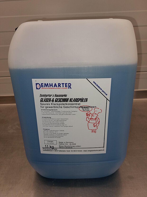 Demharters Hausmarken Klarspülkonzentrat 11kg Kanister